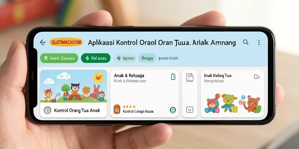 Antarmuka SLOTMACAU188 yang ramah pengguna untuk kontrol orang tua.
