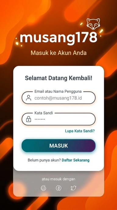 Masuk Akun musang178 dengan Mudah dan Aman